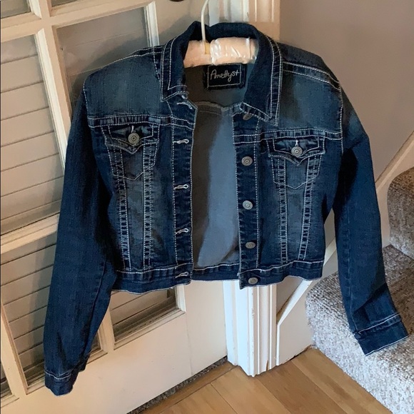 Amethyst Jeans Jackets & Blazers - Amethyst Medium Wash Jean Jacket